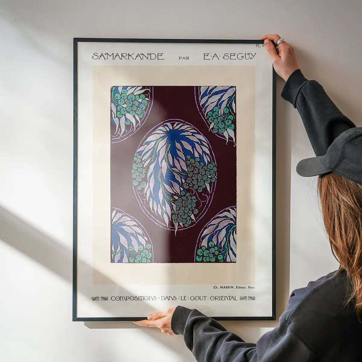 Emile-Alain Séguy Art Nouveau Pattern Print 018