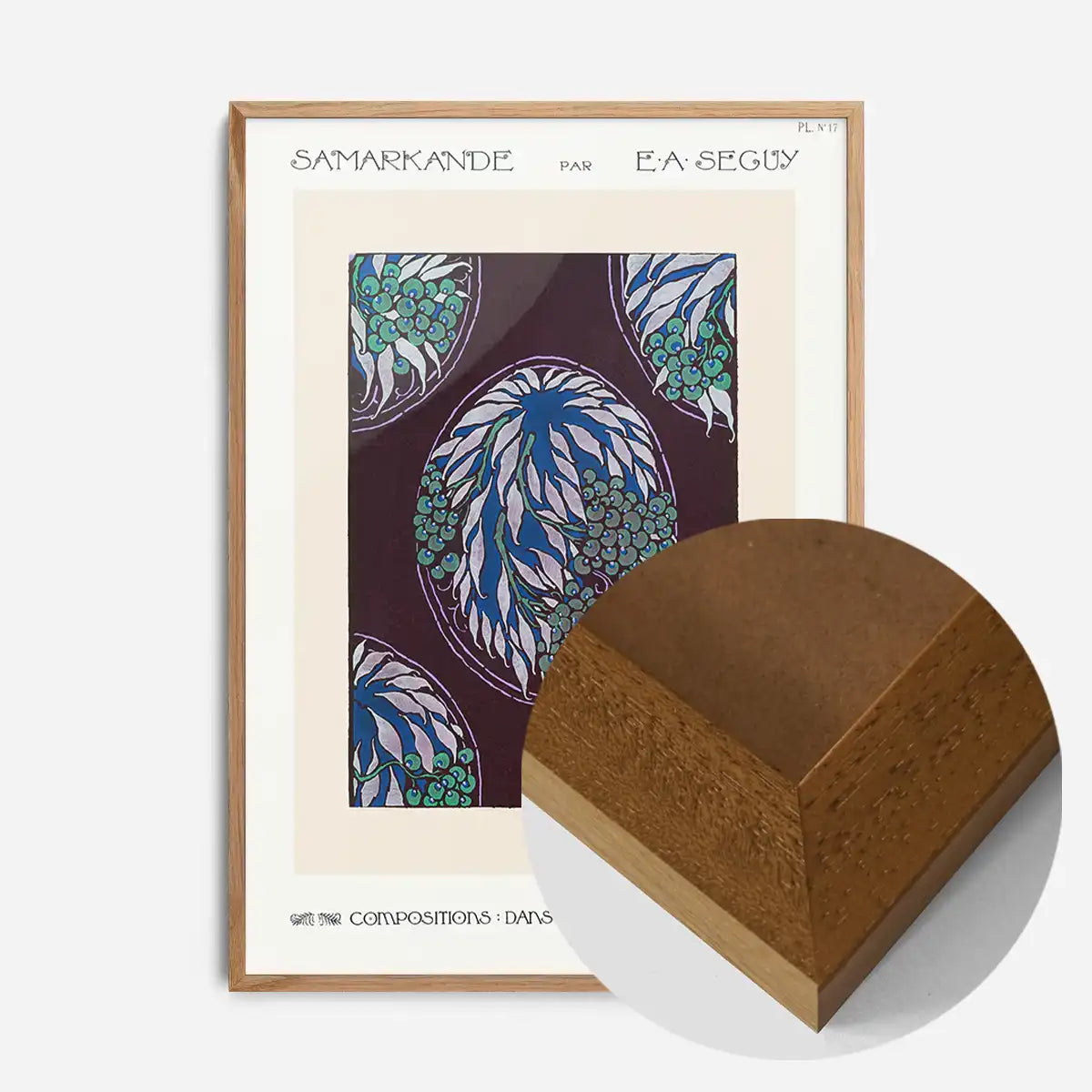 Emile-Alain Séguy Art Nouveau Pattern Print 018