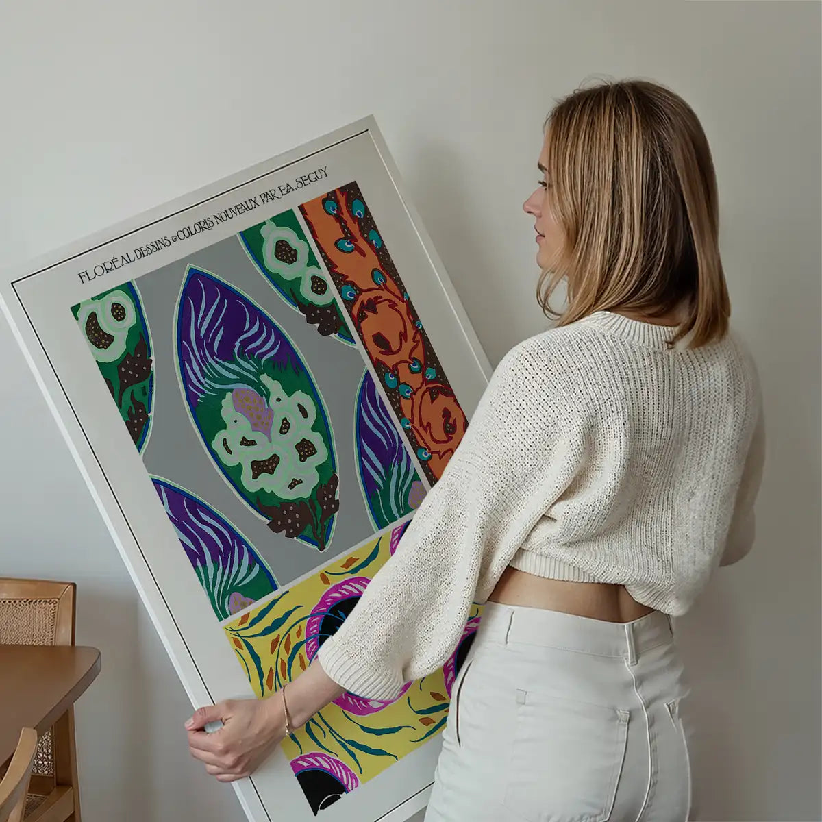 Emile-Alain Séguy Art Nouveau Pattern Print 019