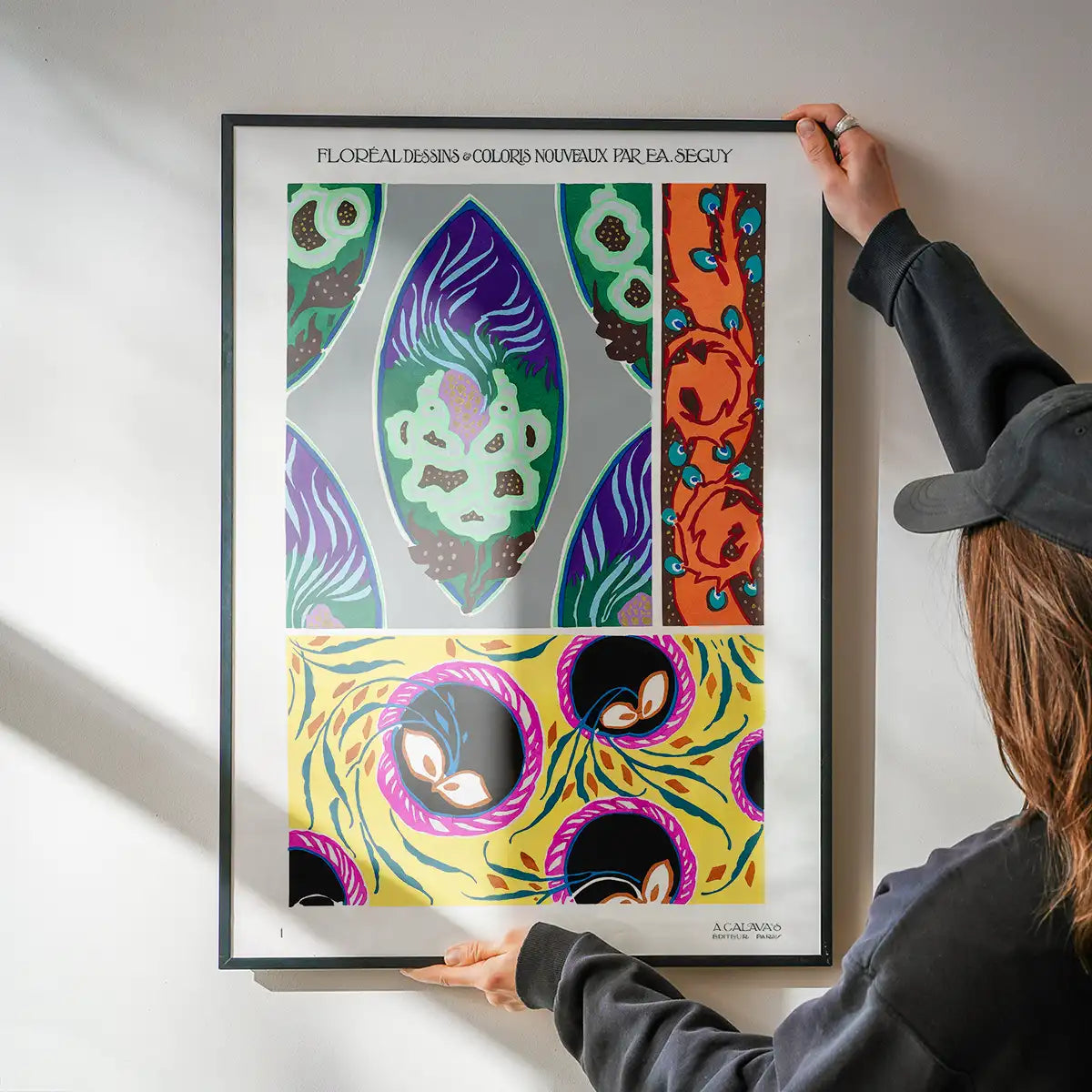 Emile-Alain Séguy Art Nouveau Pattern Print 019