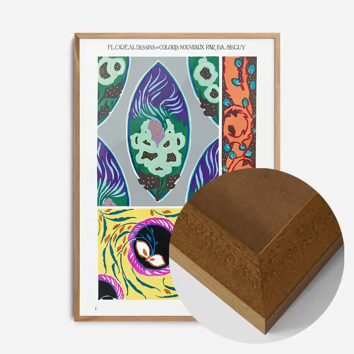 Emile-Alain Séguy Art Nouveau Pattern Print 019