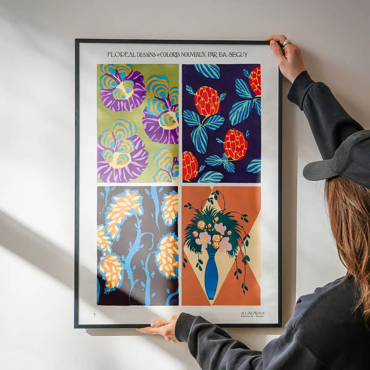 Emile-Alain Séguy Art Nouveau Pattern Print 021