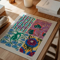 Emile-Alain Séguy Art Nouveau Pattern Print 022
