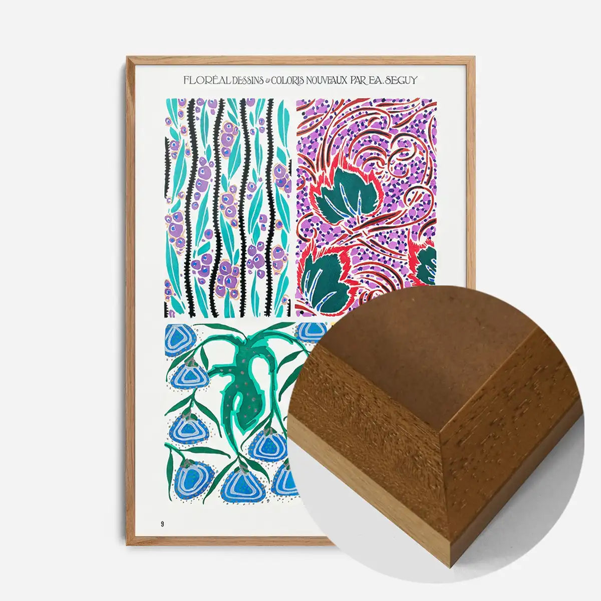 Emile-Alain Séguy Art Nouveau Pattern Print 022
