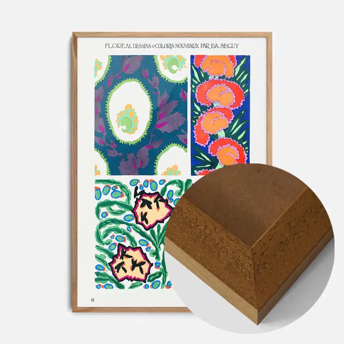 Emile-Alain Séguy Art Nouveau Pattern Print 023