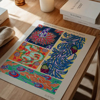 Emile-Alain Séguy Art Nouveau Pattern Print 024