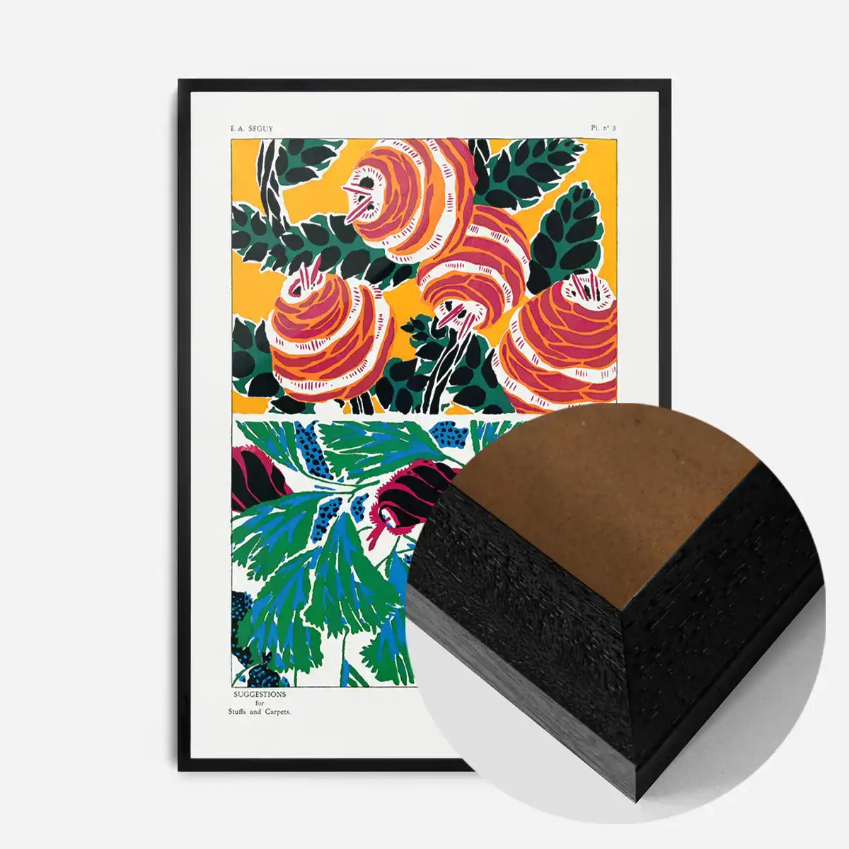 Emile-Alain Séguy Art Nouveau Pattern Print 026