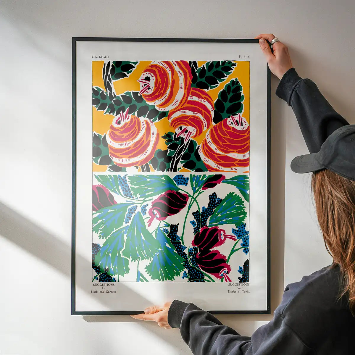 Emile-Alain Séguy Art Nouveau Pattern Print 026