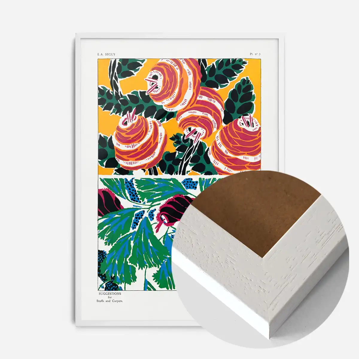 Emile-Alain Séguy Art Nouveau Pattern Print 026