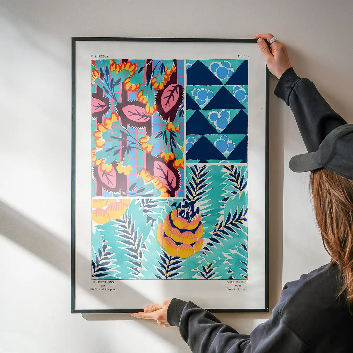 Emile-Alain Séguy Art Nouveau Pattern Print 027
