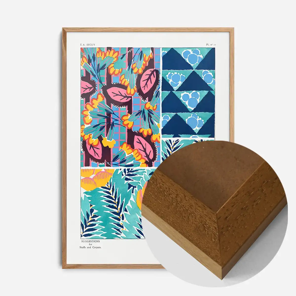 Emile-Alain Séguy Art Nouveau Pattern Print 027