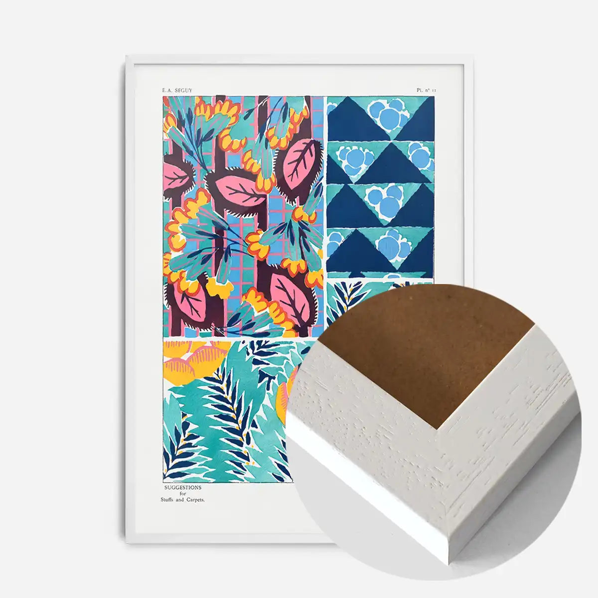 Emile-Alain Séguy Art Nouveau Pattern Print 027