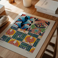 Emile-Alain Séguy Art Nouveau Pattern Print 029