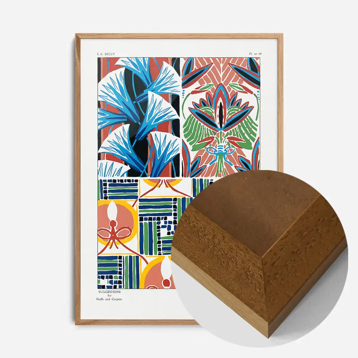Emile-Alain Séguy Art Nouveau Pattern Print 029