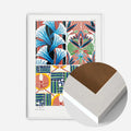 White Wood Frame