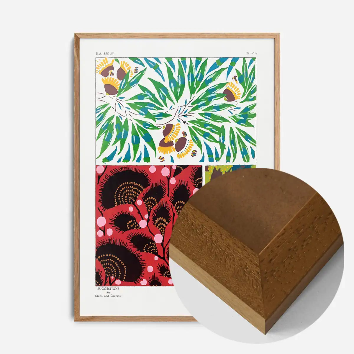 Emile-Alain Séguy Art Nouveau Pattern Print 030
