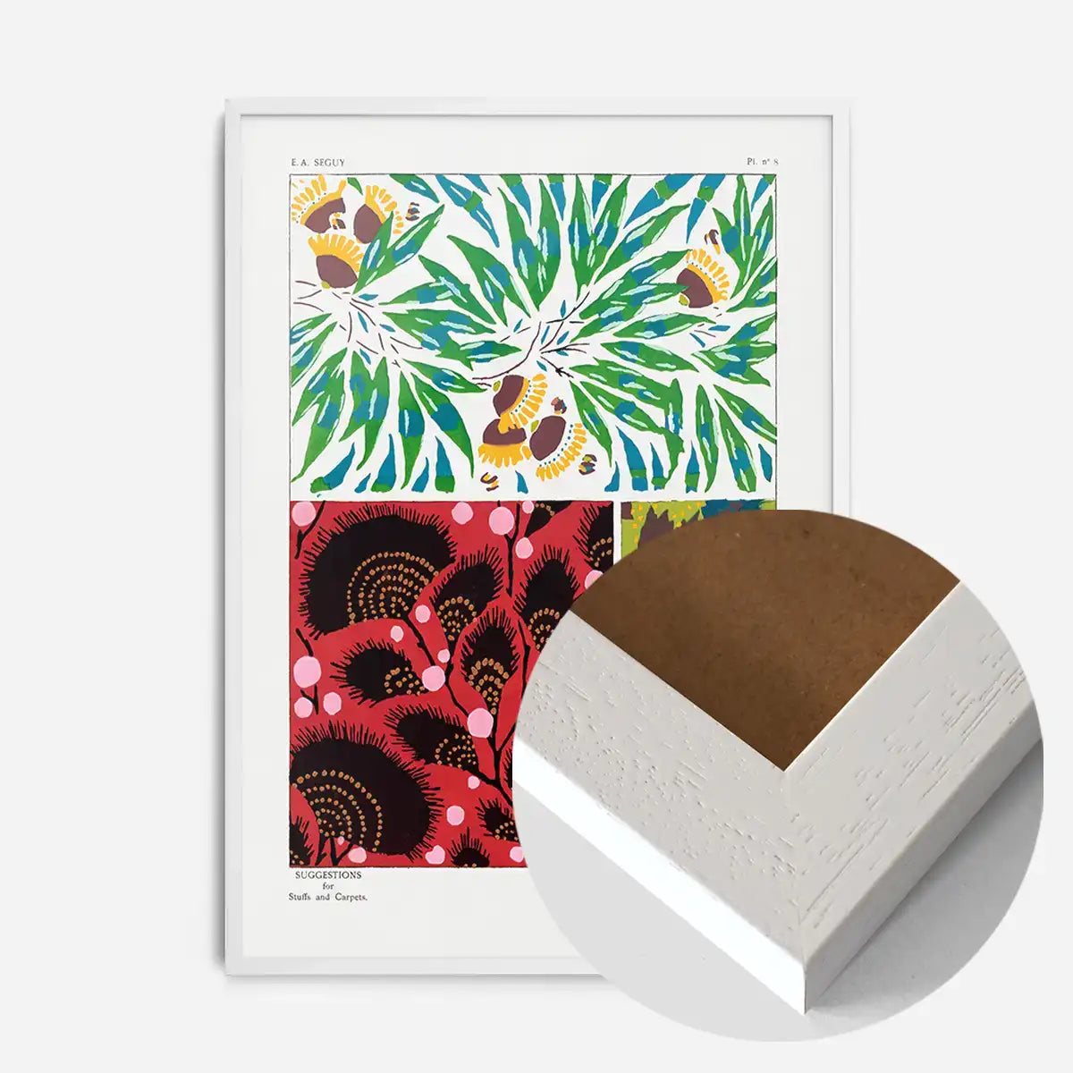 Emile-Alain Séguy Art Nouveau Pattern Print 030