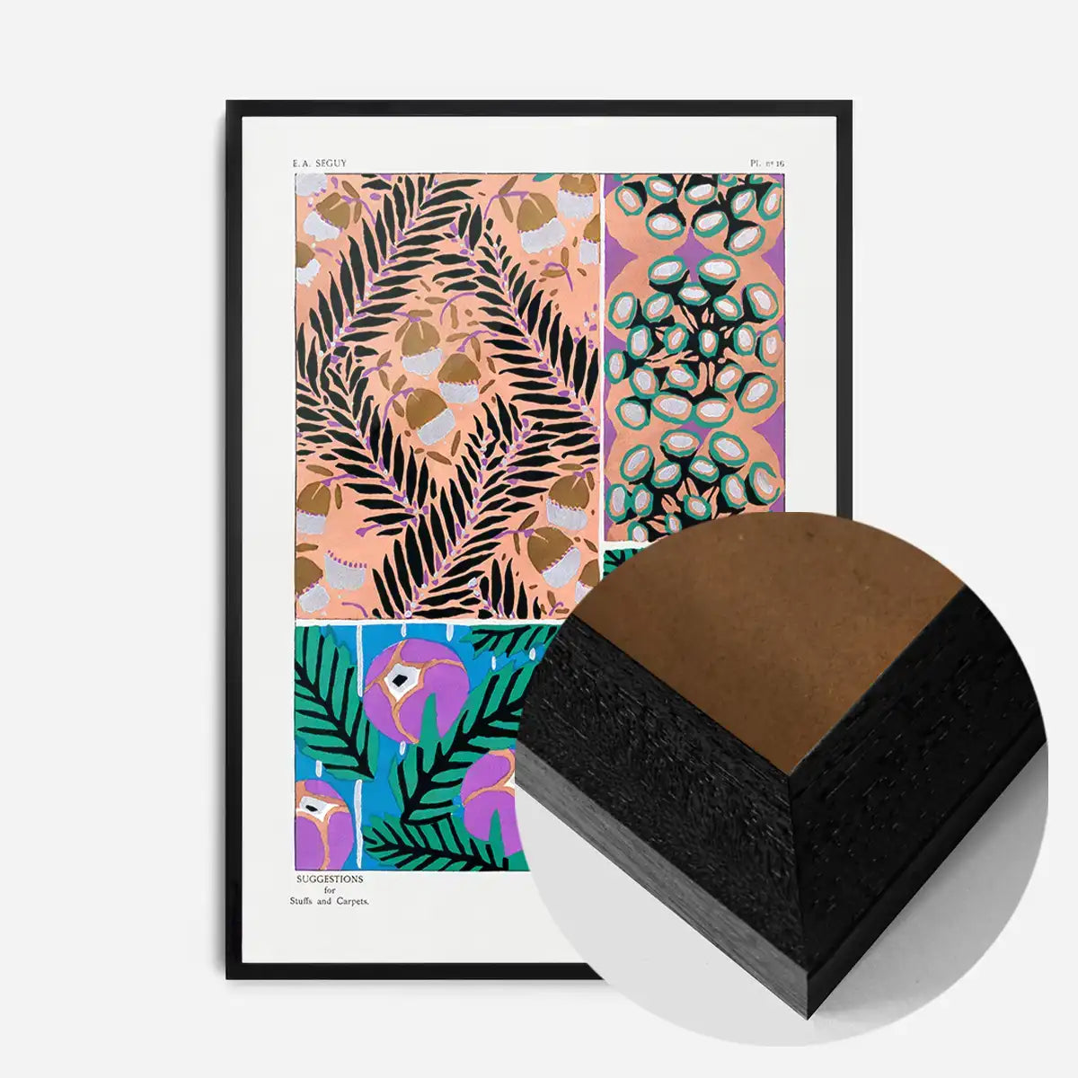 Emile-Alain Séguy Art Nouveau Pattern Print 031