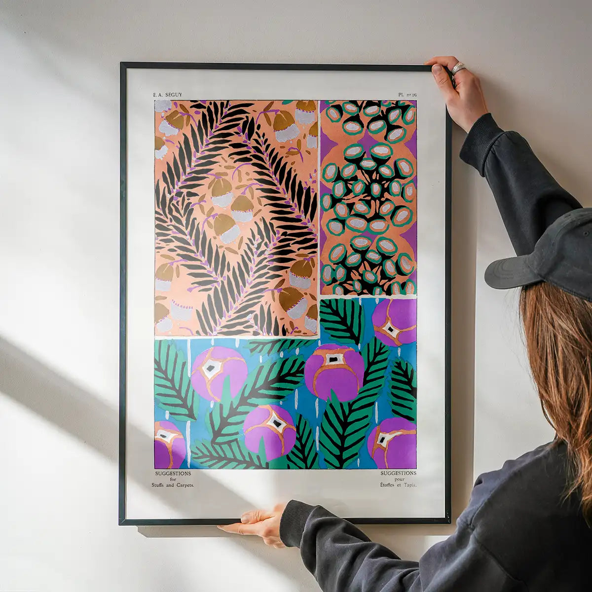 Emile-Alain Séguy Art Nouveau Pattern Print 031