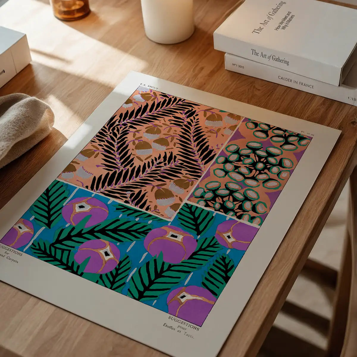 Emile-Alain Séguy Art Nouveau Pattern Print 031