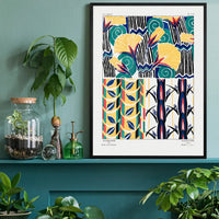 Emile-Alain Séguy Art Nouveau Pattern Print 033