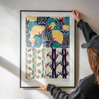 Emile-Alain Séguy Art Nouveau Pattern Print 033