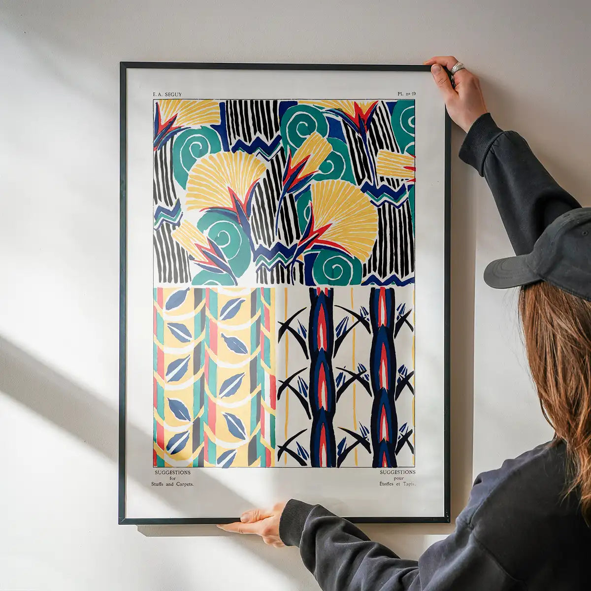 Emile-Alain Séguy Art Nouveau Pattern Print 033
