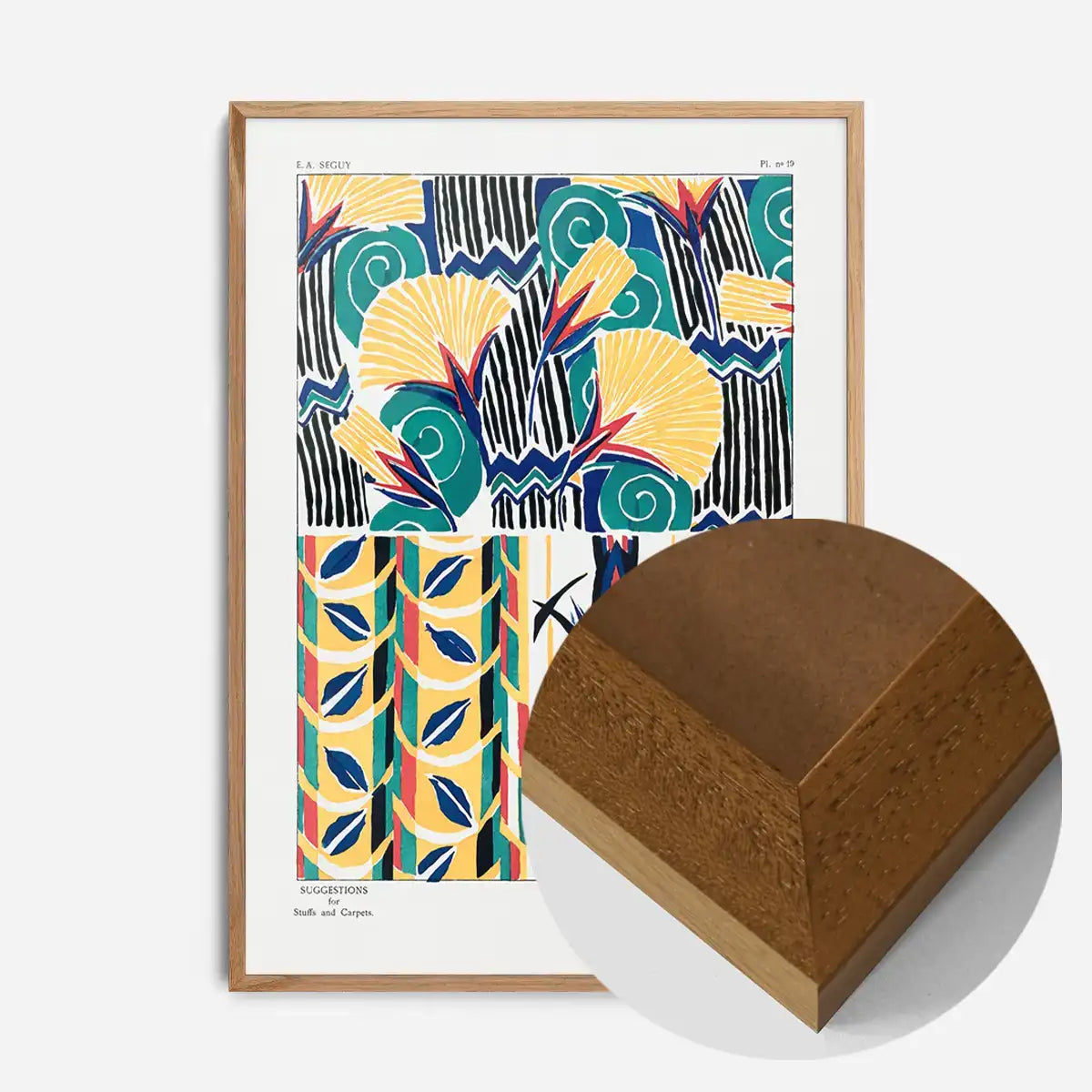 Emile-Alain Séguy Art Nouveau Pattern Print 033