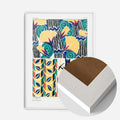 White Wood Frame