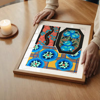 Emile-Alain Séguy Art Nouveau Pattern Print 034