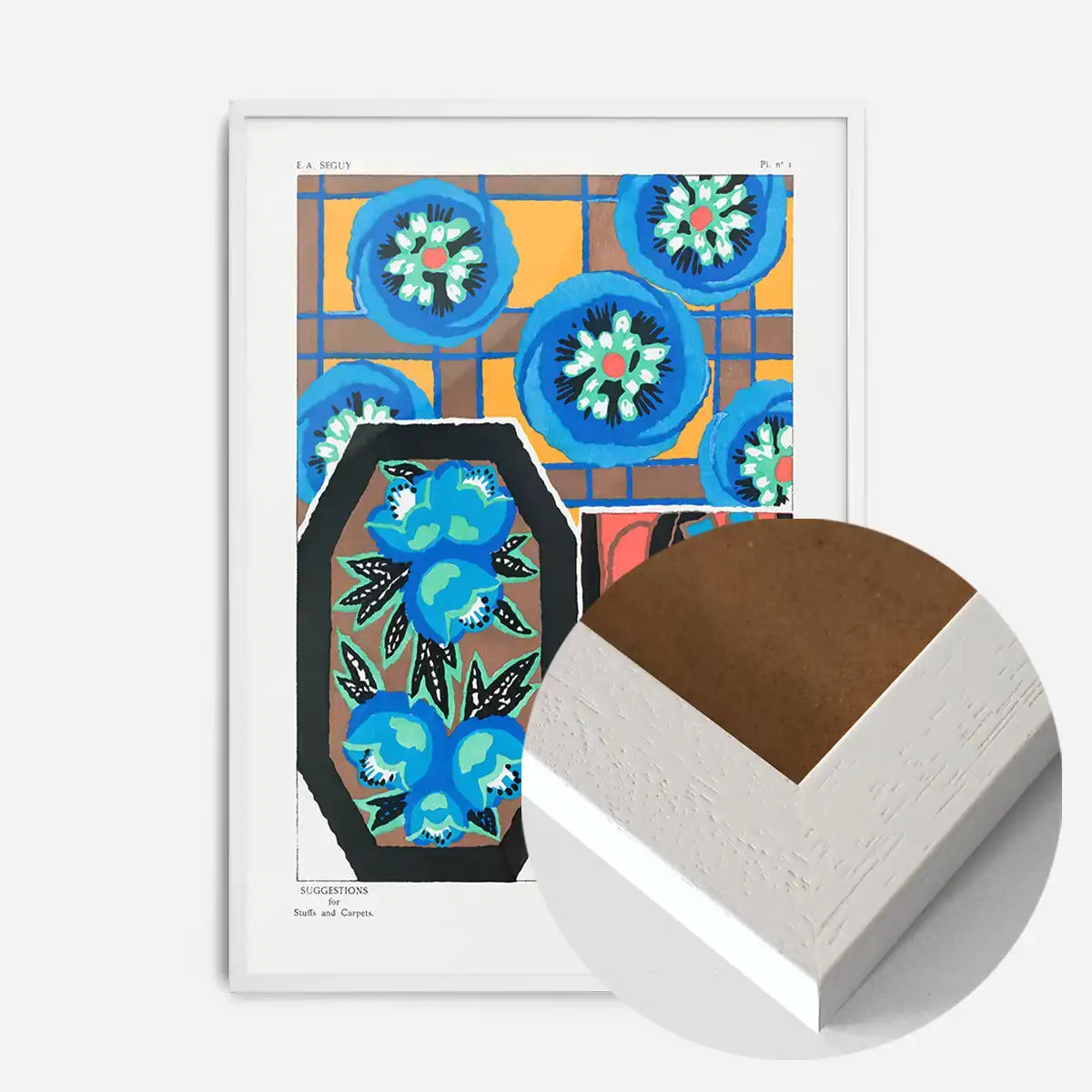 Emile-Alain Séguy Art Nouveau Pattern Print 034