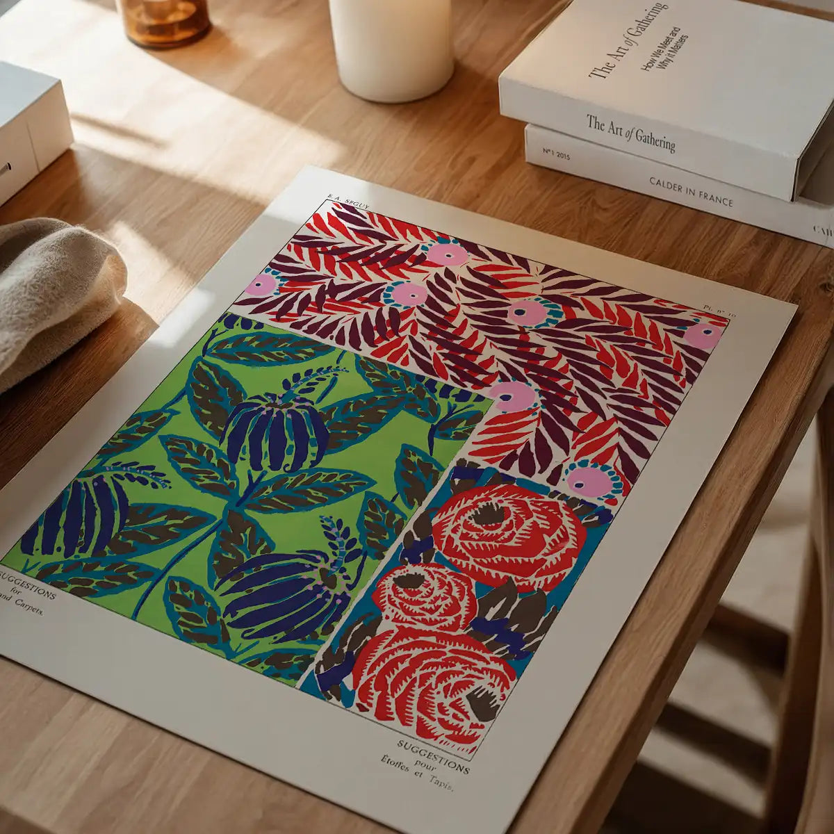 Emile-Alain Séguy Art Nouveau Pattern Print 035