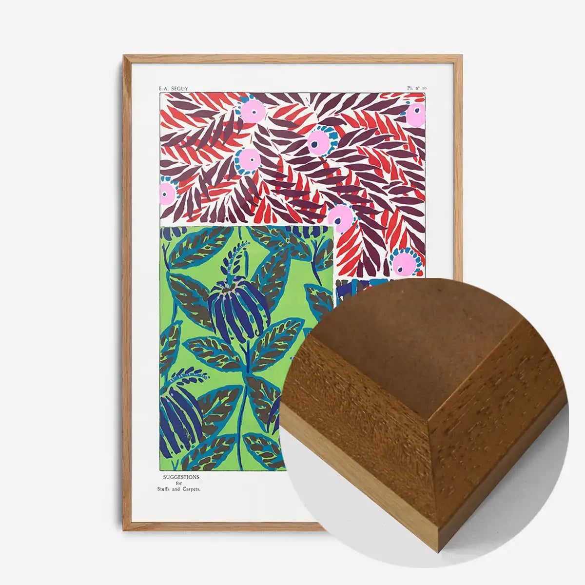 Emile-Alain Séguy Art Nouveau Pattern Print 035