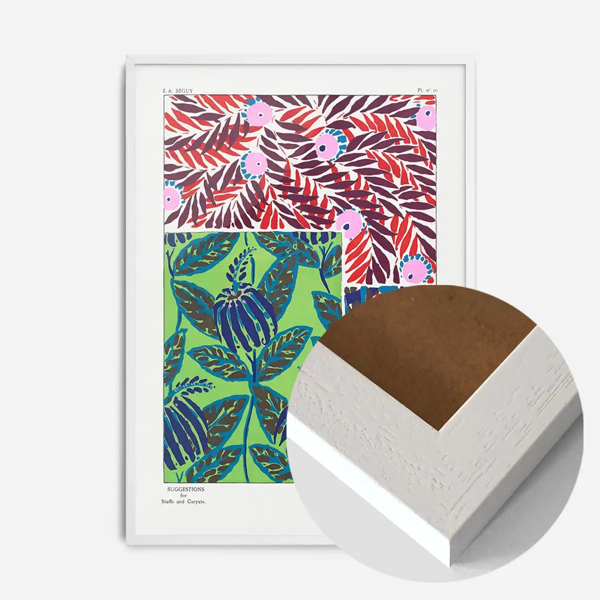 Emile-Alain Séguy Art Nouveau Pattern Print 035