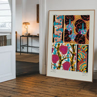 Emile-Alain Séguy Art Nouveau Pattern Print 036