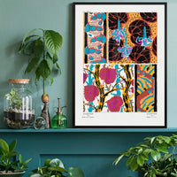 Emile-Alain Séguy Art Nouveau Pattern Print 036