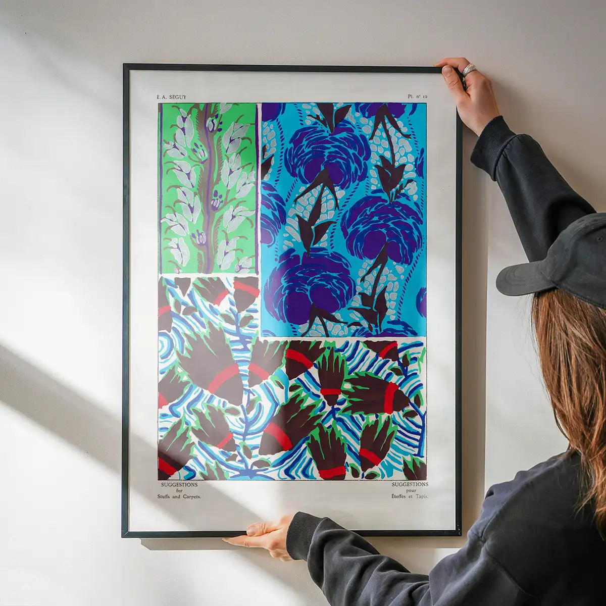 Emile-Alain Séguy Art Nouveau Pattern Print 037