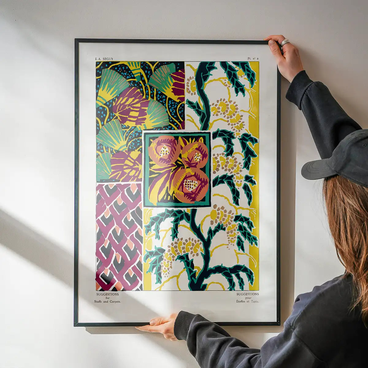Emile-Alain Séguy Art Nouveau Pattern Print 039