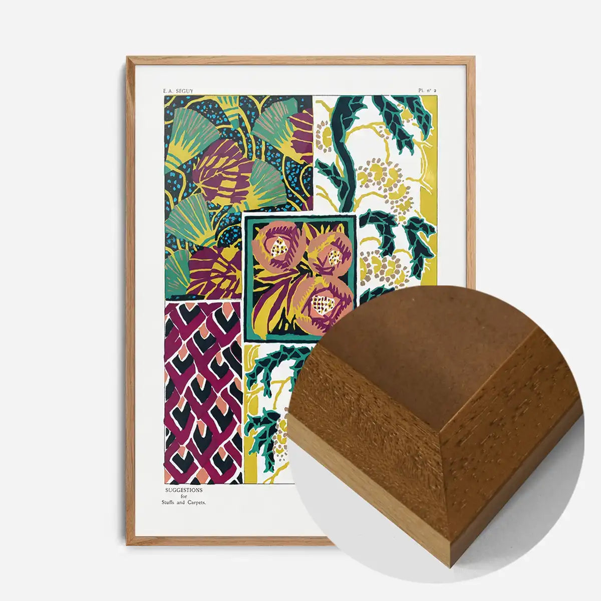 Emile-Alain Séguy Art Nouveau Pattern Print 039