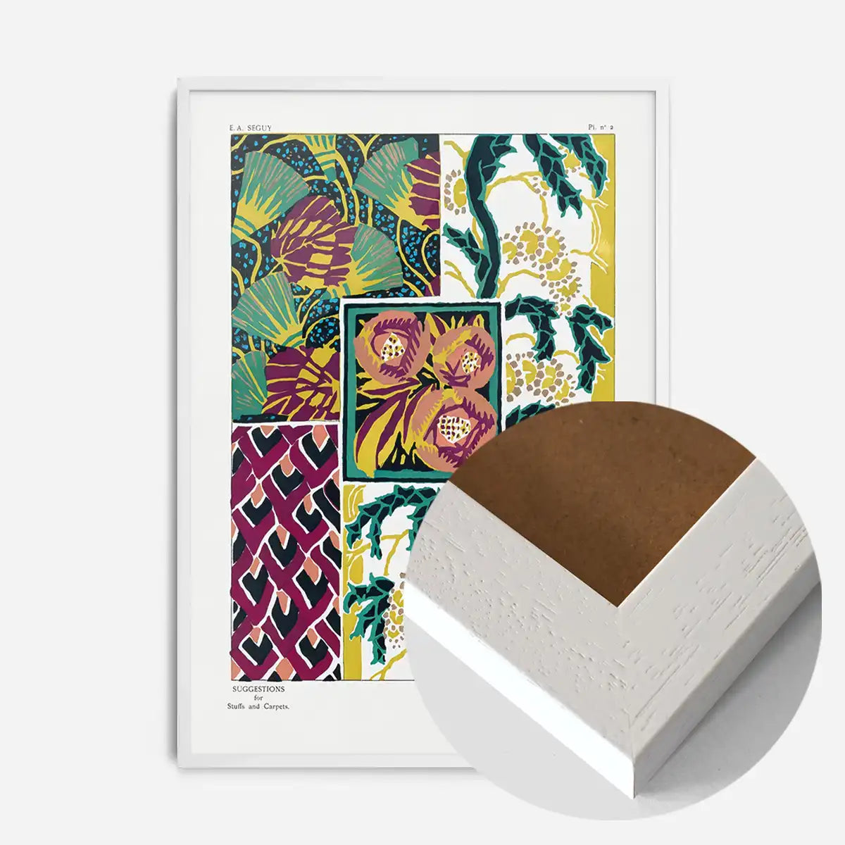 Emile-Alain Séguy Art Nouveau Pattern Print 039