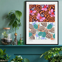 Emile-Alain Séguy Art Nouveau Pattern Print 041