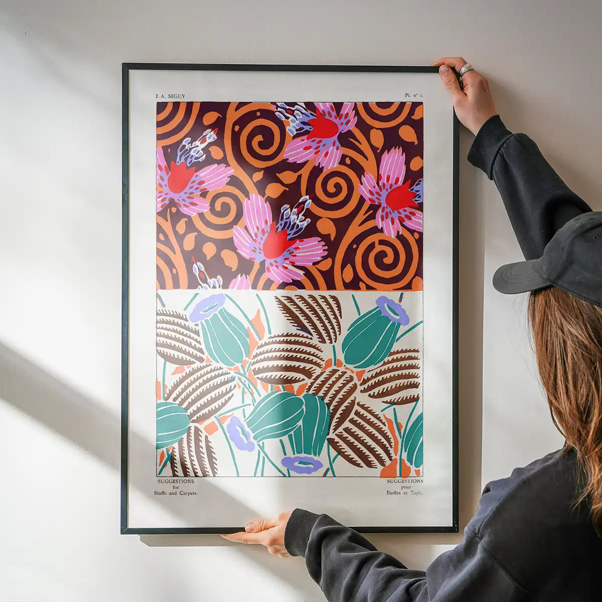 Emile-Alain Séguy Art Nouveau Pattern Print 041