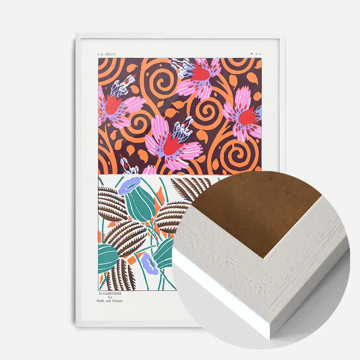 Emile-Alain Séguy Art Nouveau Pattern Print 041