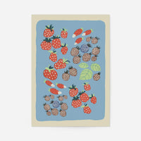 Berries Illustration Print by Elena Pavlovna Gertik