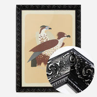 Birds of Prey Illustration Print by Elena Pavlovna Gertik