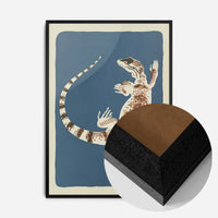 Large Lizard Illustration Print by Elena Pavlovna Gertik