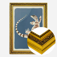 Large Lizard Illustration Print by Elena Pavlovna Gertik