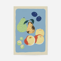 Pears and Fruit Illustration Print by Elena Pavlovna Gertik