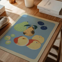 Pears and Fruit Illustration Print by Elena Pavlovna Gertik