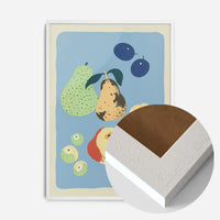 Pears and Fruit Illustration Print by Elena Pavlovna Gertik